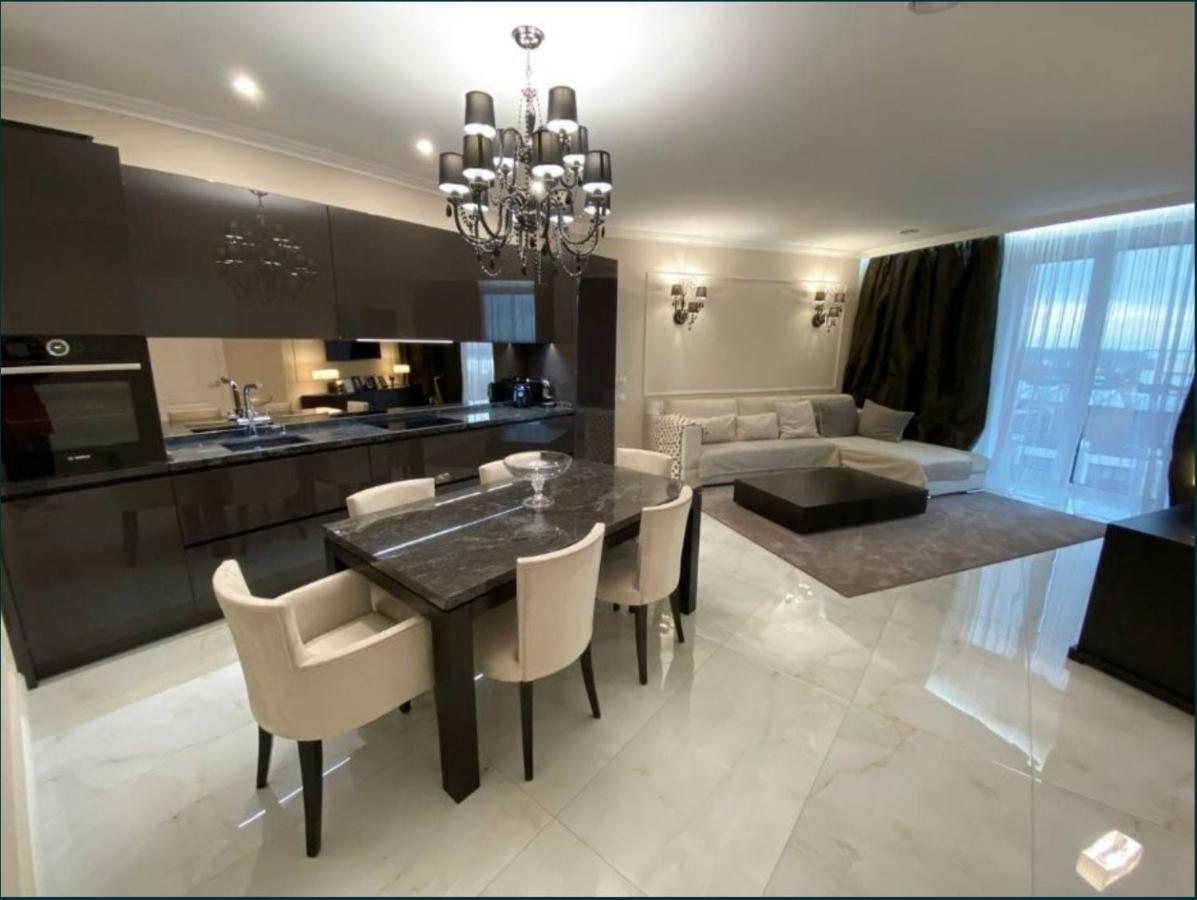 דנייפרופטרובסק Lux 1-Bedroom Panoramic View Most City Center Area מראה חיצוני תמונה